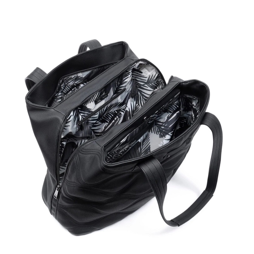 ✨ Brand New with Tags! Lug Tempo VL Vegan Leather Tote in Black ✨ - Picture 2 of 8